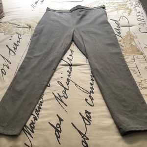 Banana Republic Factory outlet Heathered Grey slim fit spandex pants.